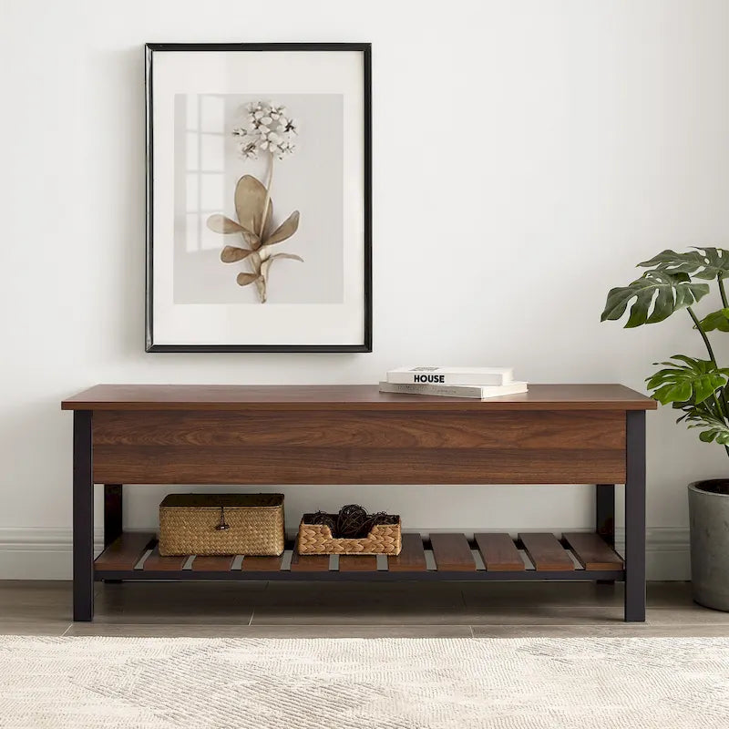 Middlebrook Designs Paradise Hill Lift-top Storage Bench-36