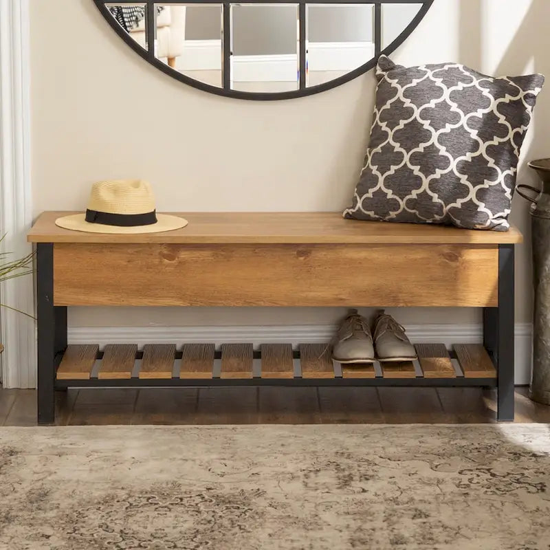 Middlebrook Designs Paradise Hill Lift-top Storage Bench-10