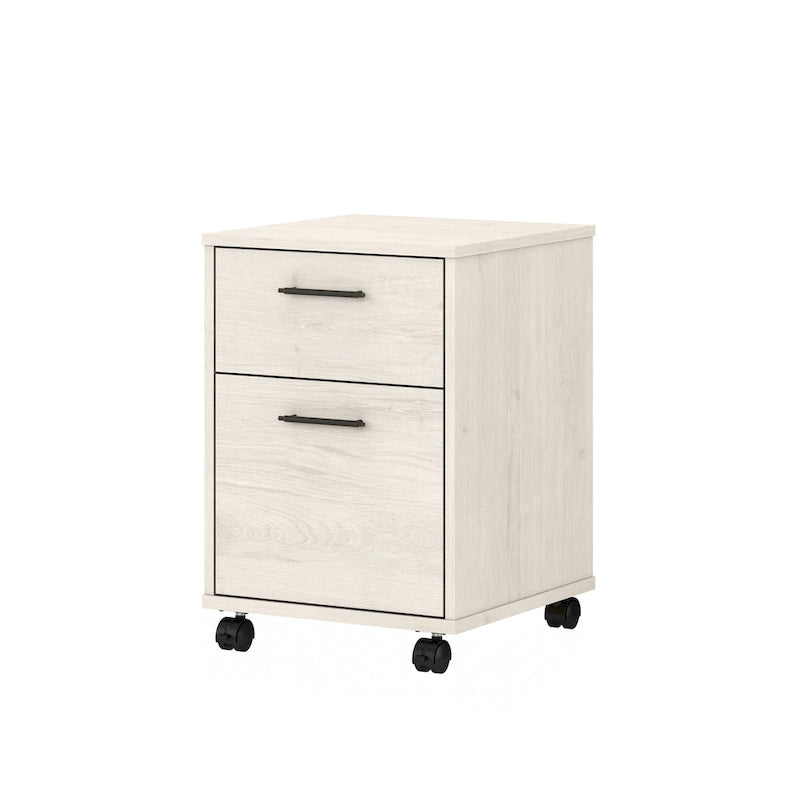 2 Drawer Mobile File Cabinet with Wheels for Home Office-9
