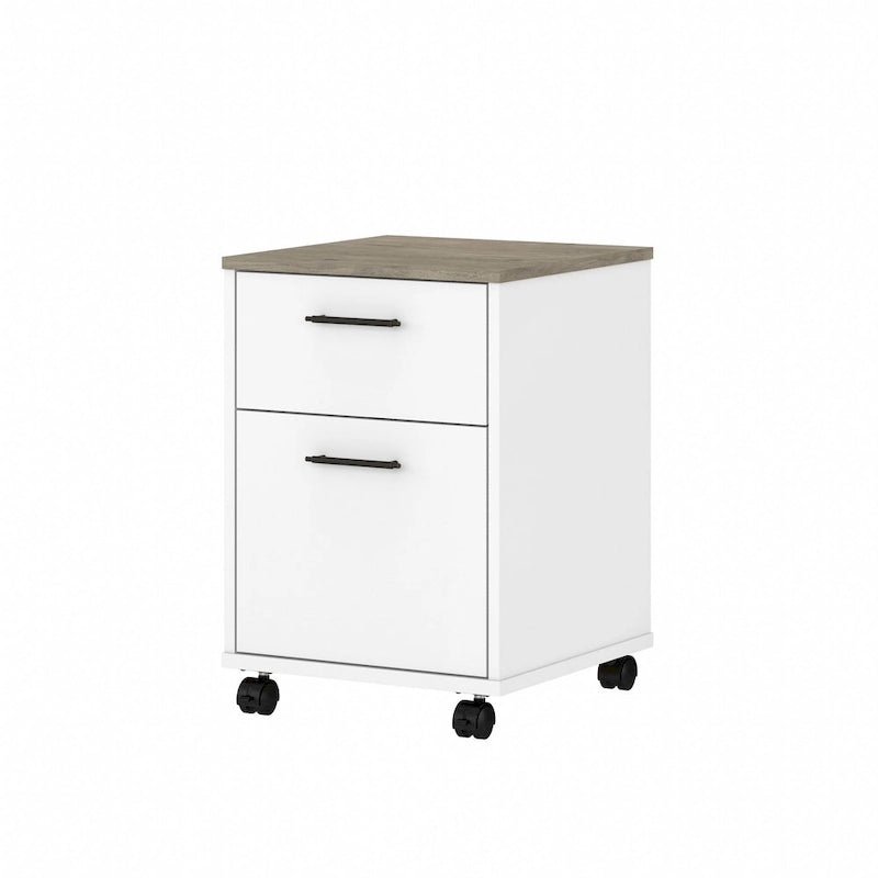 2 Drawer Mobile File Cabinet with Wheels for Home Office-23