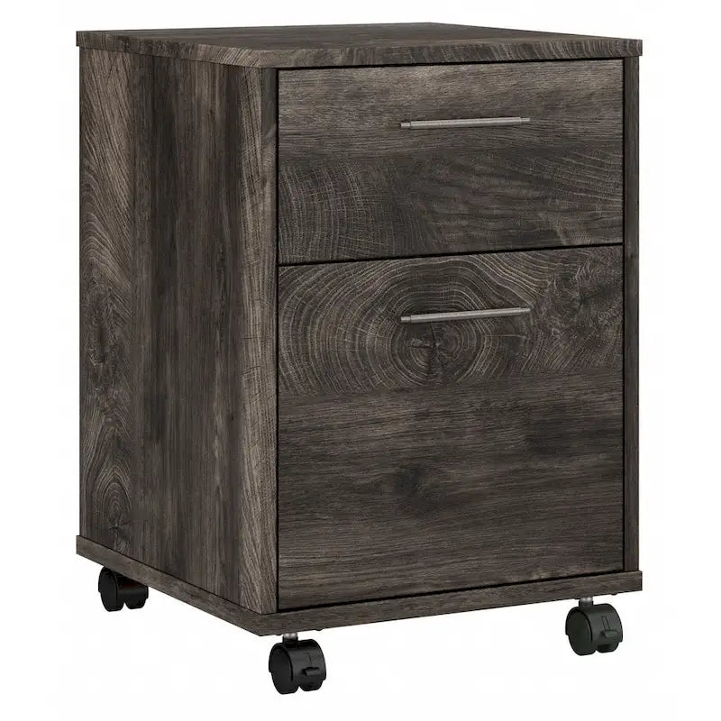 2 Drawer Mobile File Cabinet with Wheels for Home Office-37