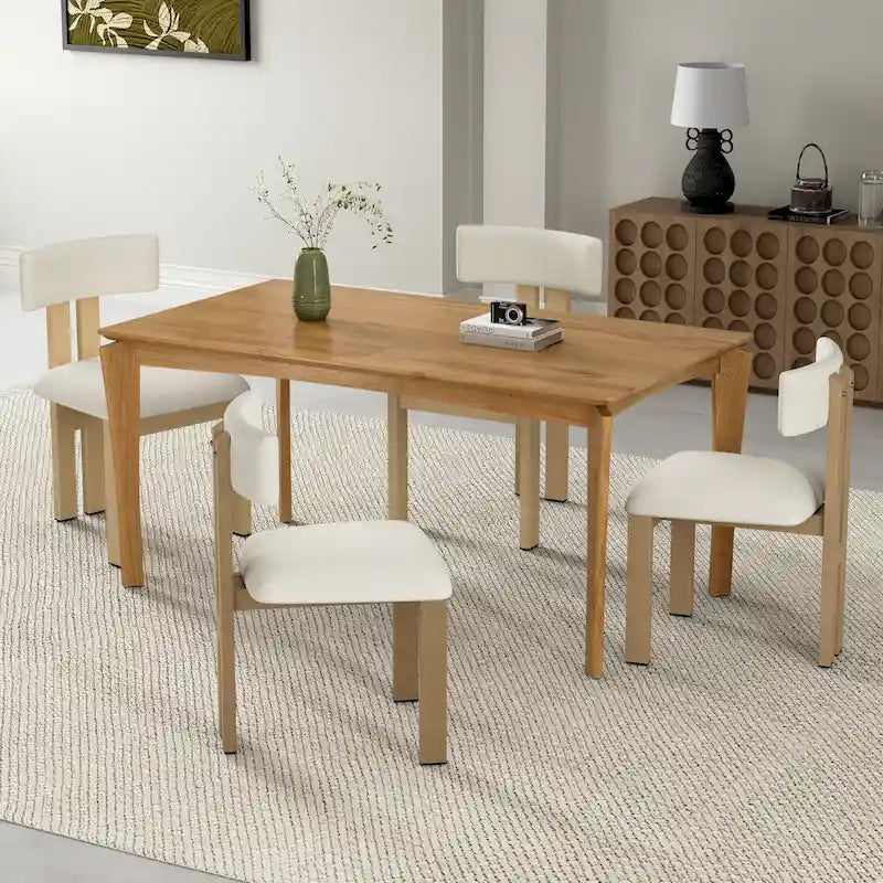 Astura Upholstered Dining Chairs, Iron Frame, Set of 4 by Christopher Knight Home-34