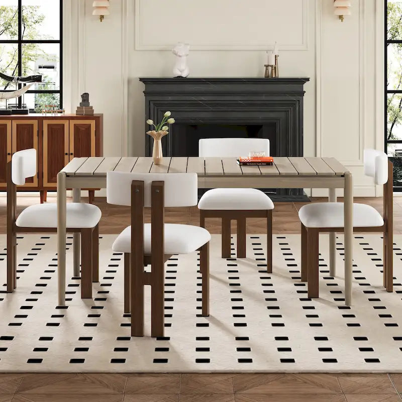 Astura Upholstered Dining Chairs, Iron Frame, Set of 4 by Christopher Knight Home-36