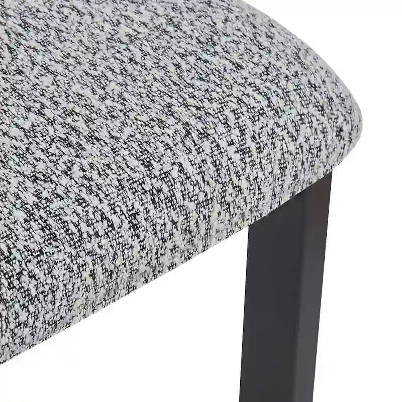 Astura Upholstered Dining Chairs, Iron Frame, Set of 4 by Christopher Knight Home-12