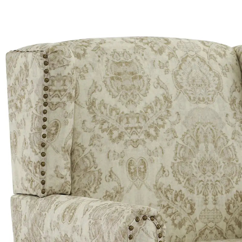 Set of 2 Patterned Upholstered Accent Chair for Living Room-27