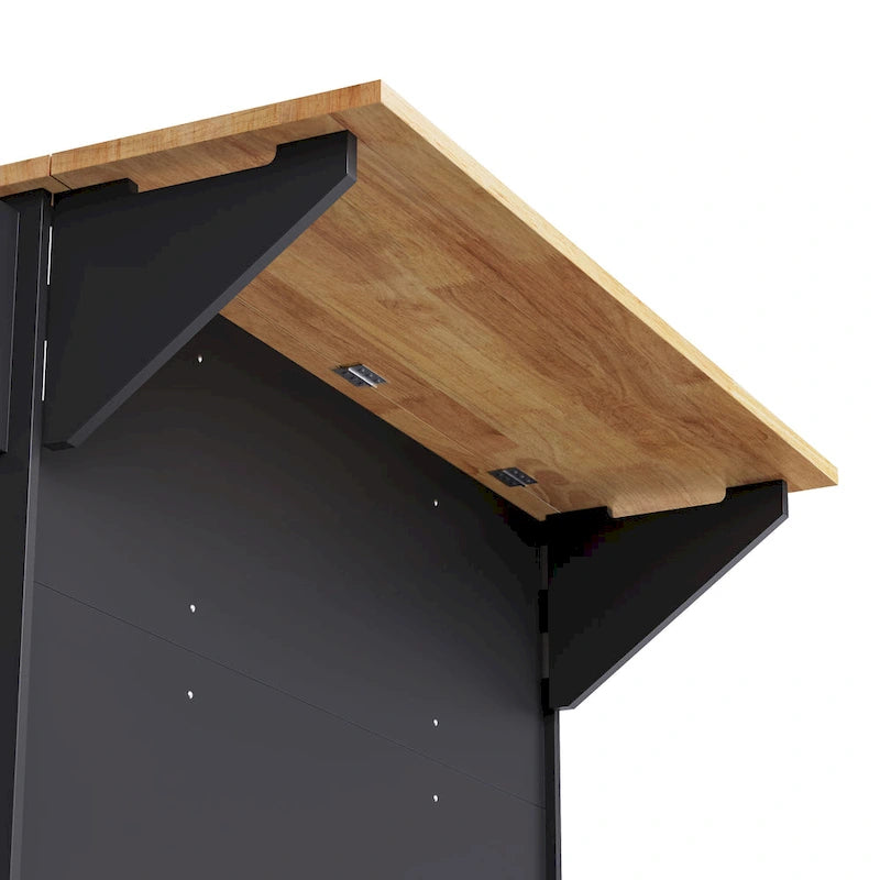 54 Large Kitchen Island with Rubber Wood Drop Leaf, Embossed Texture Rolling Kitchen Cart on 4 Wheels with 4 Doors & 3 Drawers-15