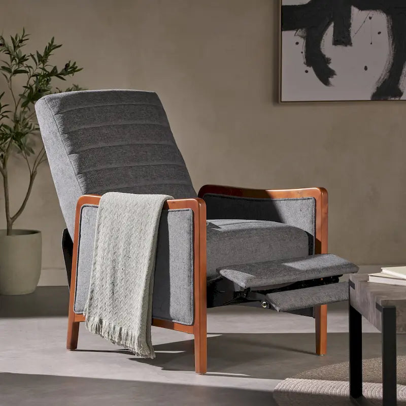 Anaura Channel Stitch Pushback Recliner by Christopher Knight Home-33