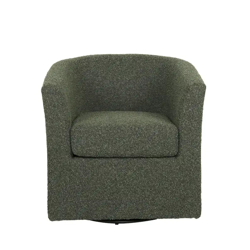 Daymian Swivel Club Chair by Christopher Knight Home - 29.00 D x 30.20 W x 30.50 H-6