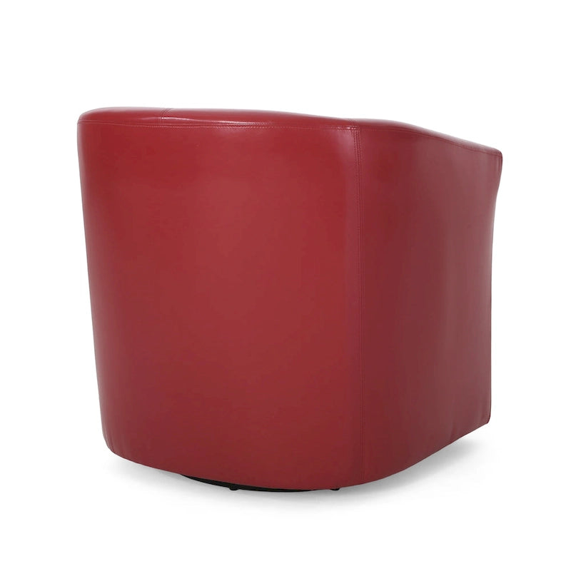 Daymian Swivel Club Chair by Christopher Knight Home - 29.00 D x 30.20 W x 30.50 H-12