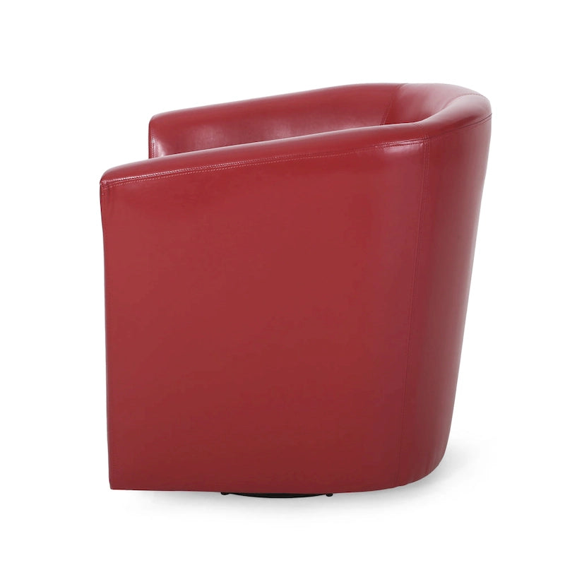 Daymian Swivel Club Chair by Christopher Knight Home - 29.00 D x 30.20 W x 30.50 H-13