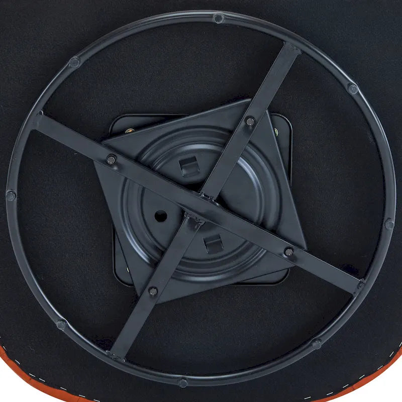 Daymian Swivel Club Chair by Christopher Knight Home - 29.00 D x 30.20 W x 30.50 H-30