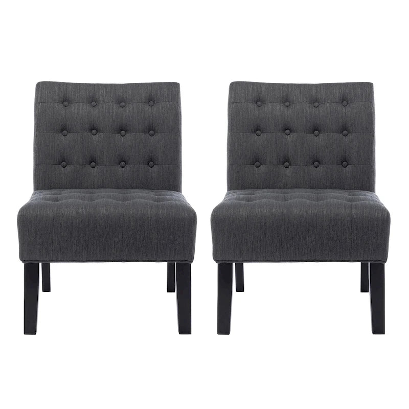 Lewis Fabric Tufted Accent Chair by Christopher Knight Home-12