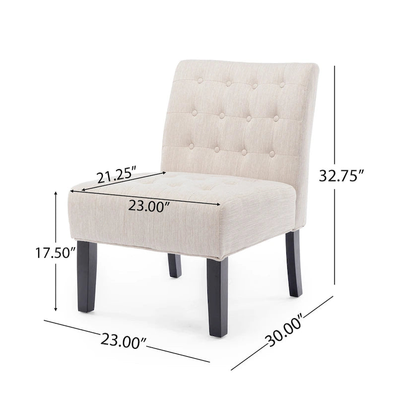 Lewis Fabric Tufted Accent Chair by Christopher Knight Home-30