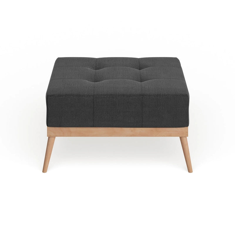 Christopher Knight Home Carson Lund Mid-century Tufted Fabric Square Ottoman Table-21