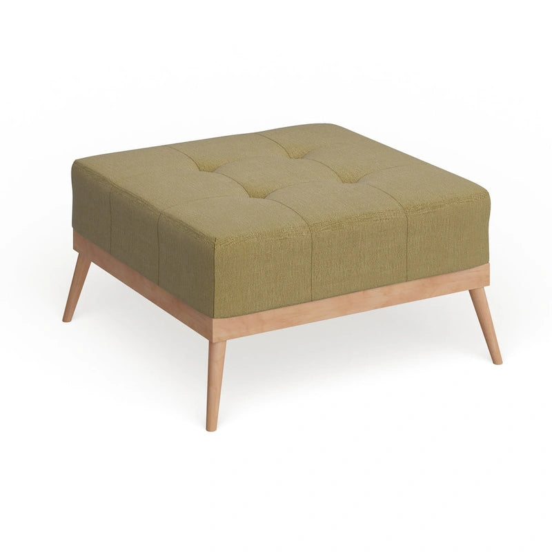 Christopher Knight Home Carson Lund Mid-century Tufted Fabric Square Ottoman Table-25