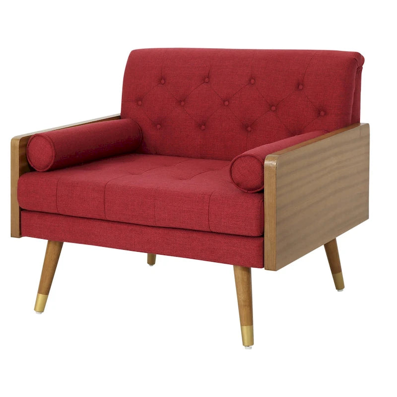 Christopher Knight Home Frankie Mid-Century Modern Club Chair-2