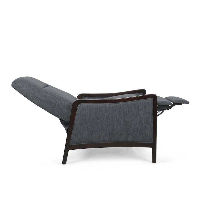 Veatch Contemporary Upholstered Pushback Recliner by Christopher Knight Home-25