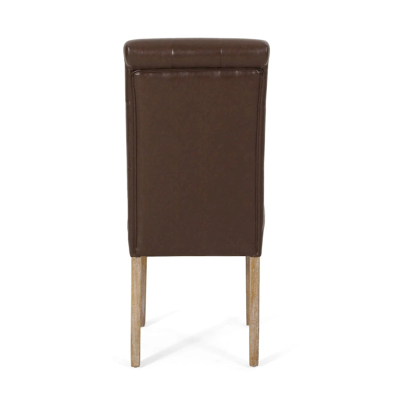 Aruda Upholstered Dining Chair (Set of 6) by Christopher Knight Home-19