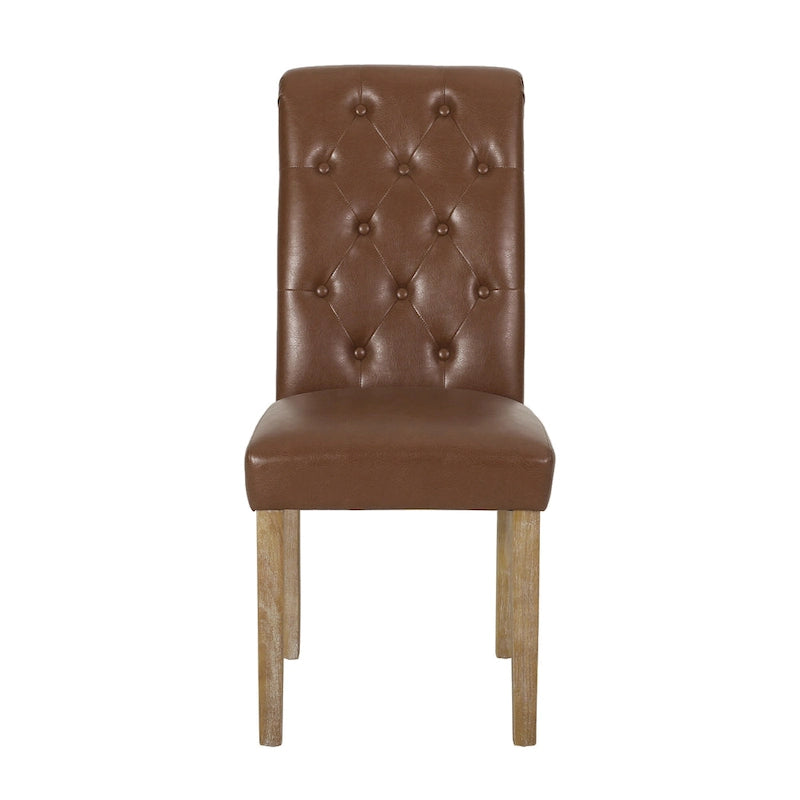 Aruda Upholstered Dining Chair (Set of 6) by Christopher Knight Home-21