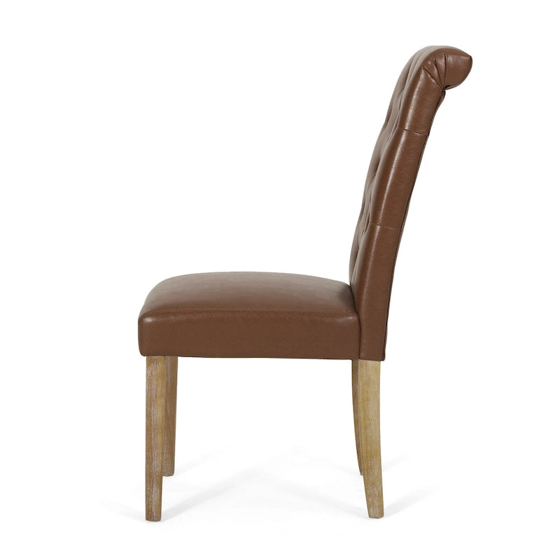 Aruda Upholstered Dining Chair (Set of 6) by Christopher Knight Home-27