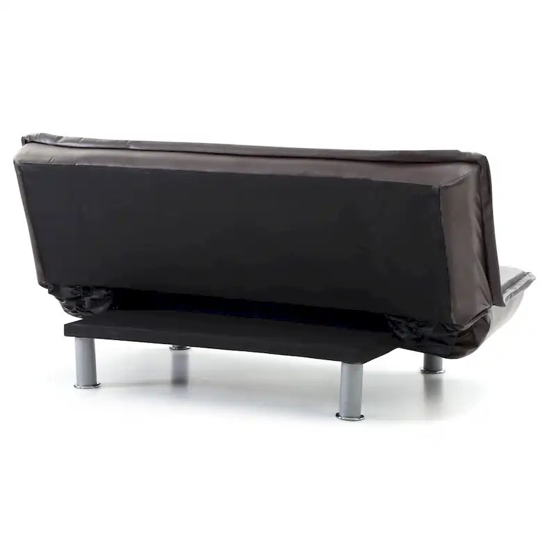Lionel Faux Leather Sofa Bed-24