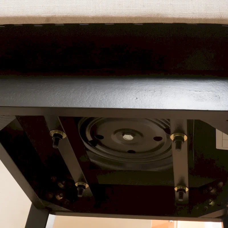 Ogden Beige Swivel Bar Stools (Set of 2) by Christopher Knight Home-6