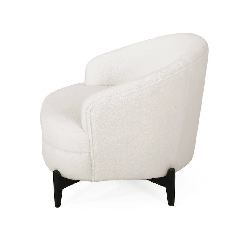 Sydmor Boucle Upholstered Club Chair by Christopher Knight Home-6
