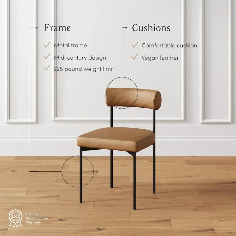 Metal Frame Bar Stool with Cushioned Seat and Back-26