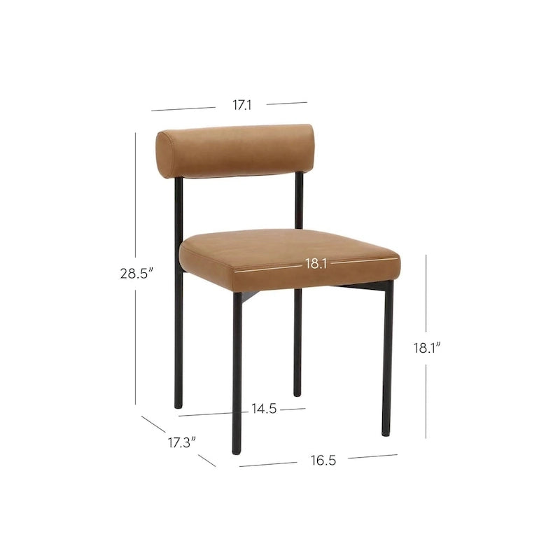 Metal Frame Bar Stool with Cushioned Seat and Back-27