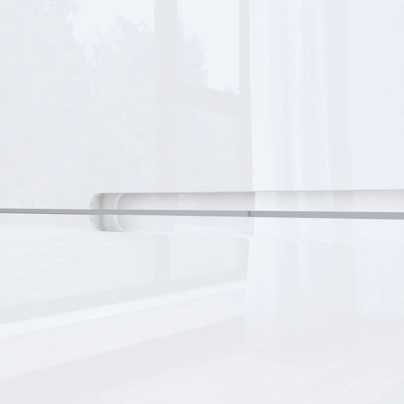 8 Drawer Double Dresser Dresser w/High Gloss Drawers Dual Chest Light-7