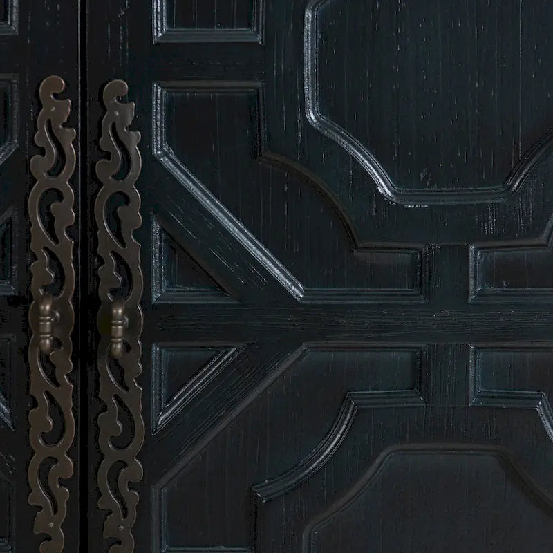 Chanters Solid Wood 2-Door Accent Cabinet-13