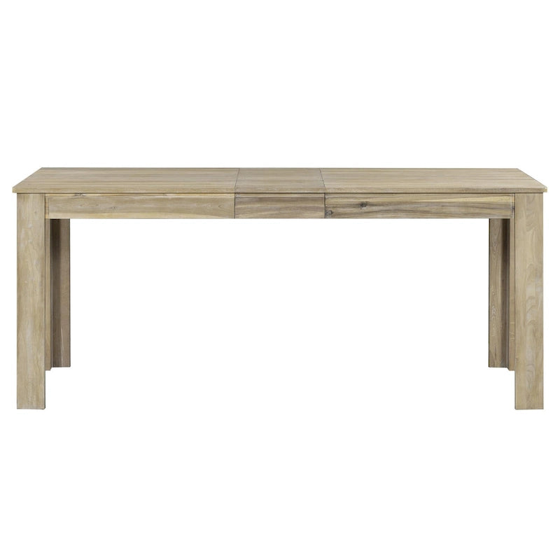 Nestfair 7-Piece Wooden Dining Table Set with 6 Chairs and 2 Drawers-6