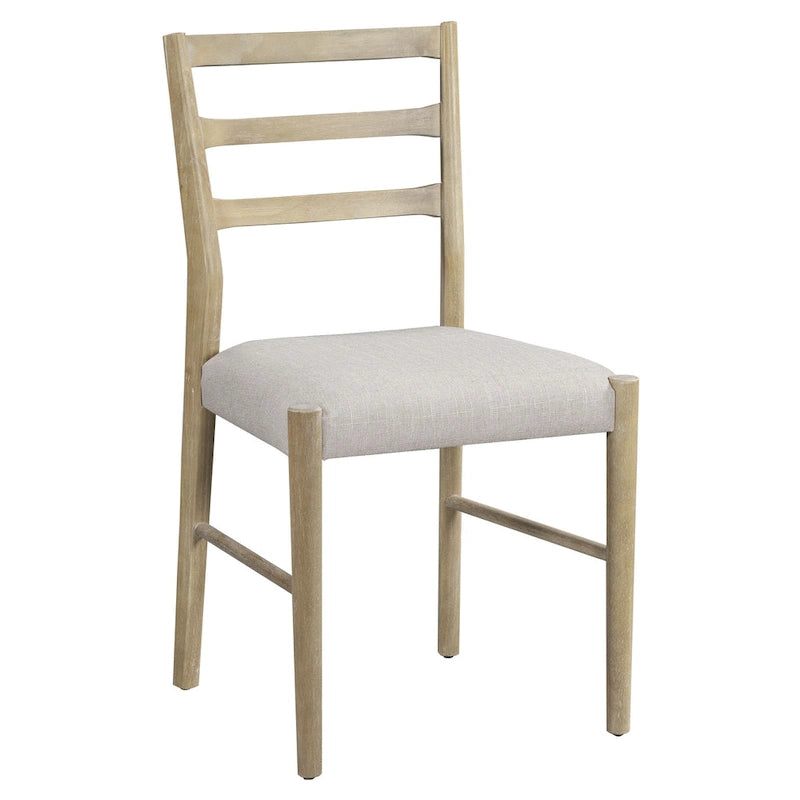 Nestfair 7-Piece Wooden Dining Table Set with 6 Chairs and 2 Drawers-7