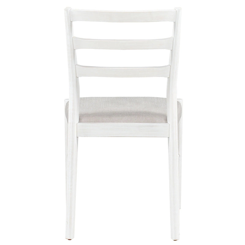 Nestfair 7-Piece Wooden Dining Table Set with 6 Chairs and 2 Drawers-18