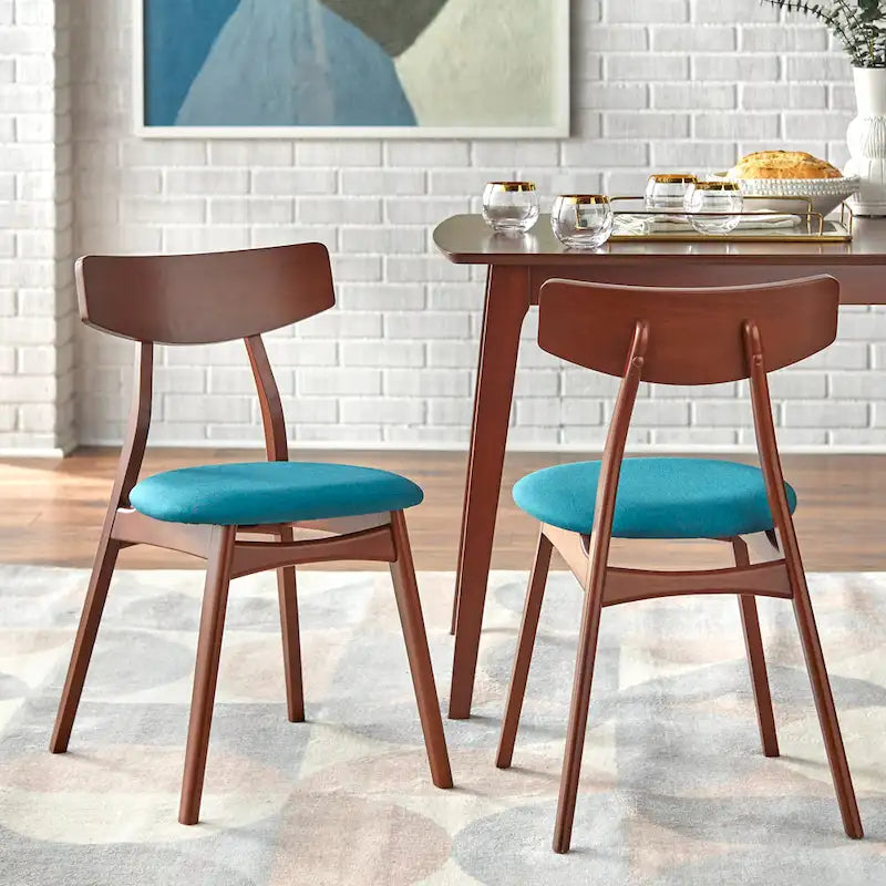 Simple Living Solid Beechwood Cadiz Dining Chairs (Set of 2)-5