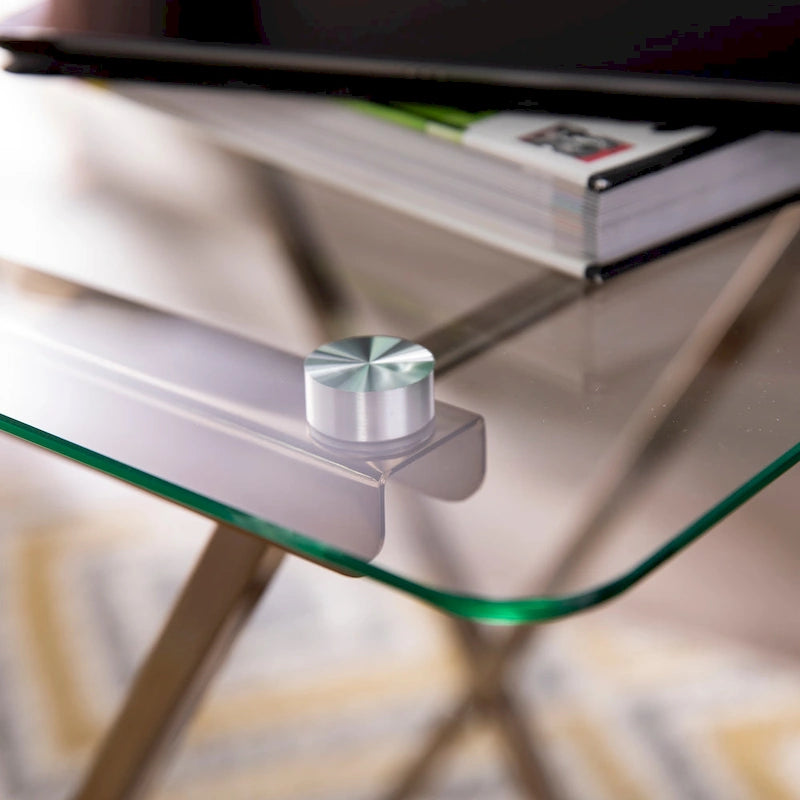 SEI Furniture Hinding Folding Tray Table-2