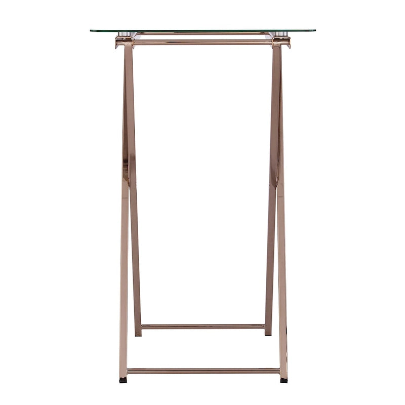SEI Furniture Hinding Folding Tray Table-6