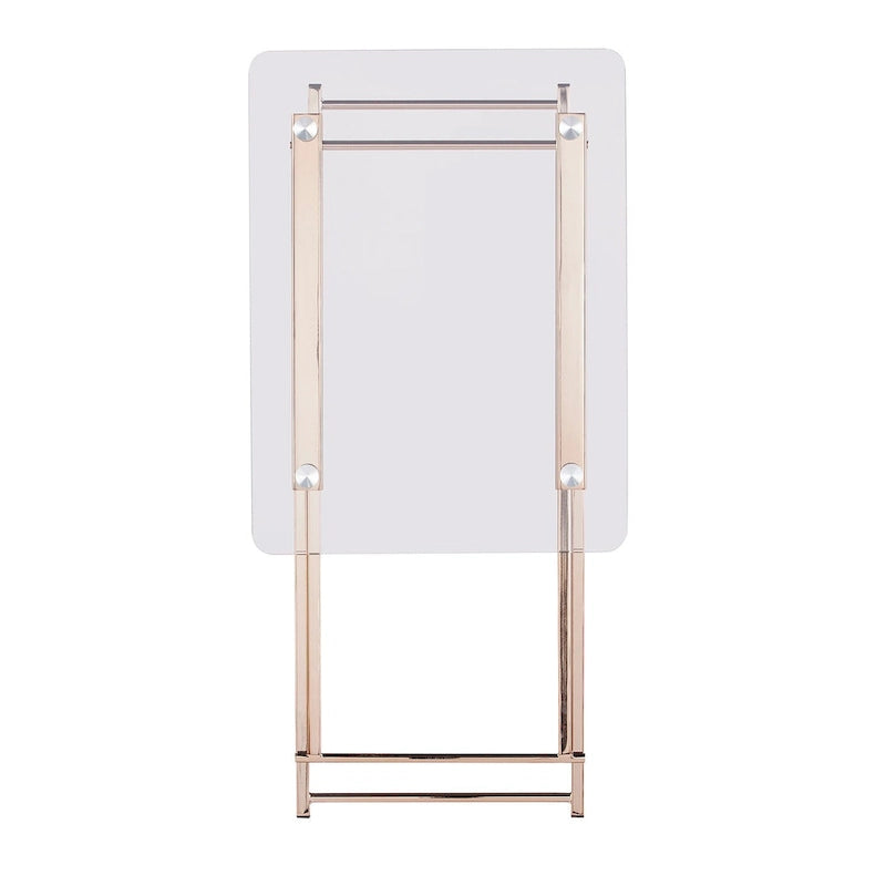 SEI Furniture Hinding Folding Tray Table-7