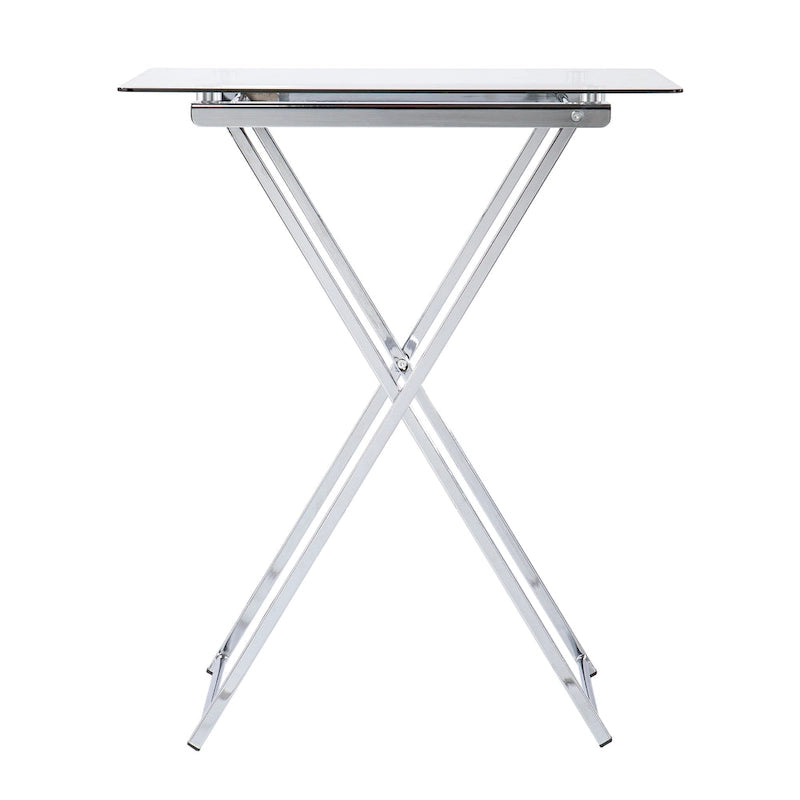 SEI Furniture Hinding Folding Tray Table-13