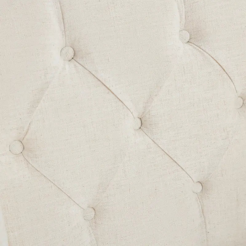 HUIMO Fabric Arm Chair Accent Chair and Ottoman Set Grey/ Beige/ Blue/ Dark Teal-9