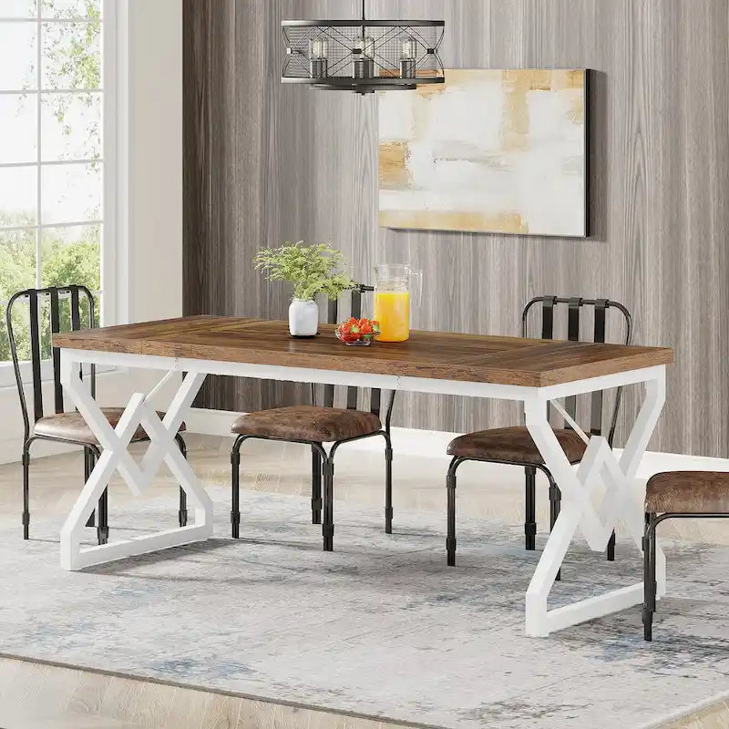 63-in Large Executive Desk, Home Office Computer Desk-20