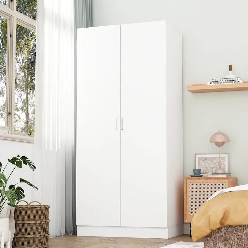 5-Tier Amoires Wardrobe Cabinet With 2 Doors-2