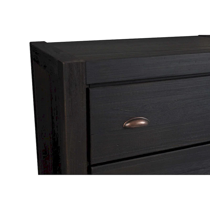 Grain Wood Furniture Montauk 5-drawer Solid Wood Chest-14