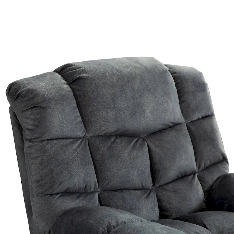 Manual Reclining Fabric Recliner and Single Sofa-17