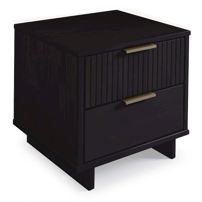 Manhattan Comfort 2-Piece Granville Modern Solid Wood Standard Dresser and Nightstand Set-14