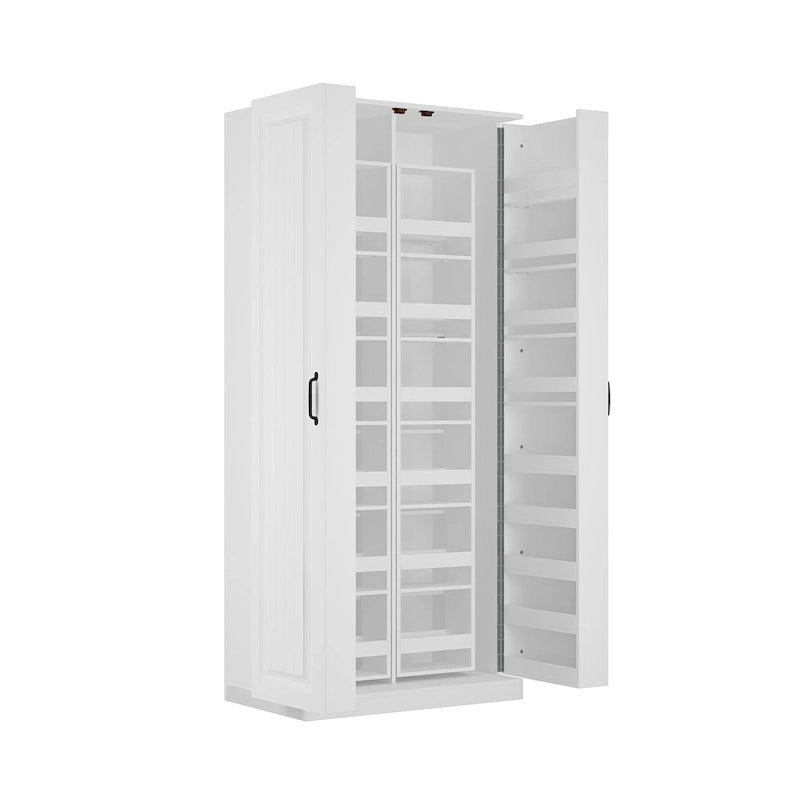 Versatile Kitchen Organizer: Compact 31.5 Cabinet with Smart Storage-8