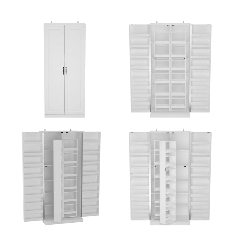 Versatile Kitchen Organizer: Compact 31.5 Cabinet with Smart Storage-12