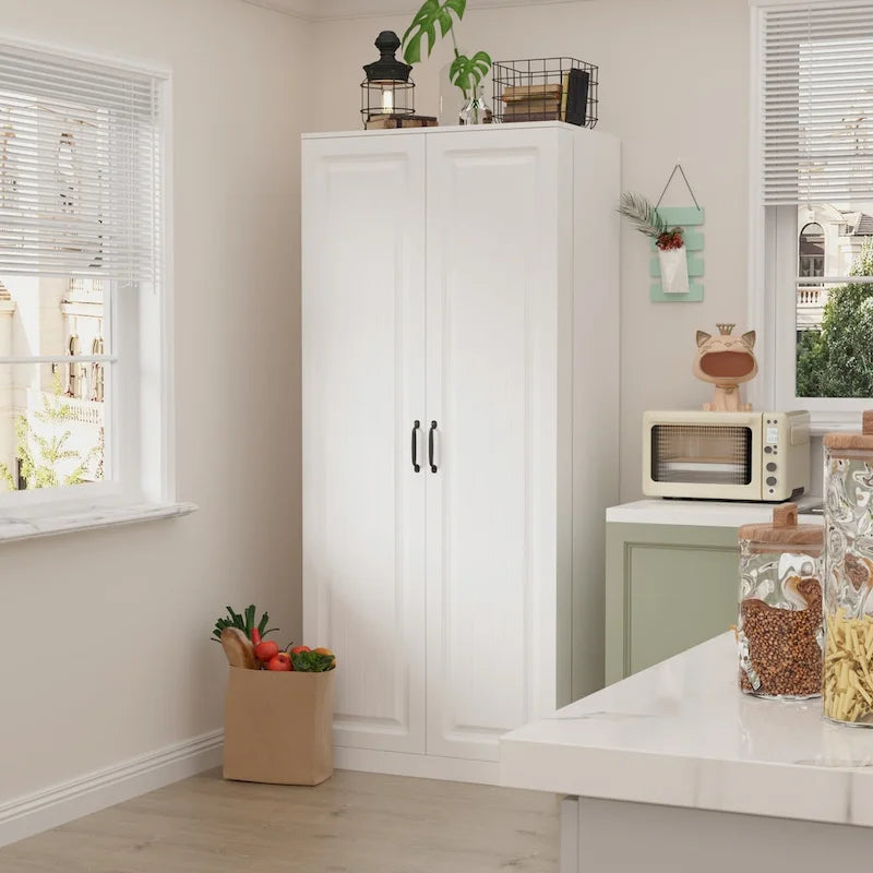 Versatile Kitchen Organizer: Compact 31.5 Cabinet with Smart Storage-17