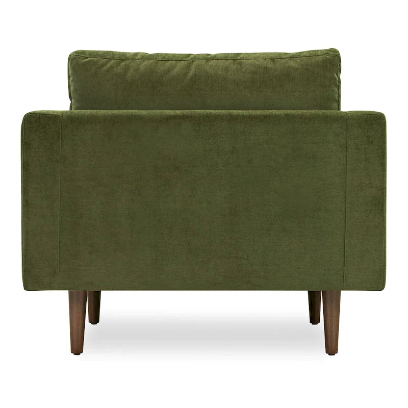 Poly & Bark Napa Fabric Lounge Chair-4