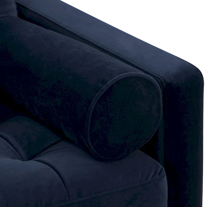 Poly & Bark Napa Fabric Lounge Chair-15